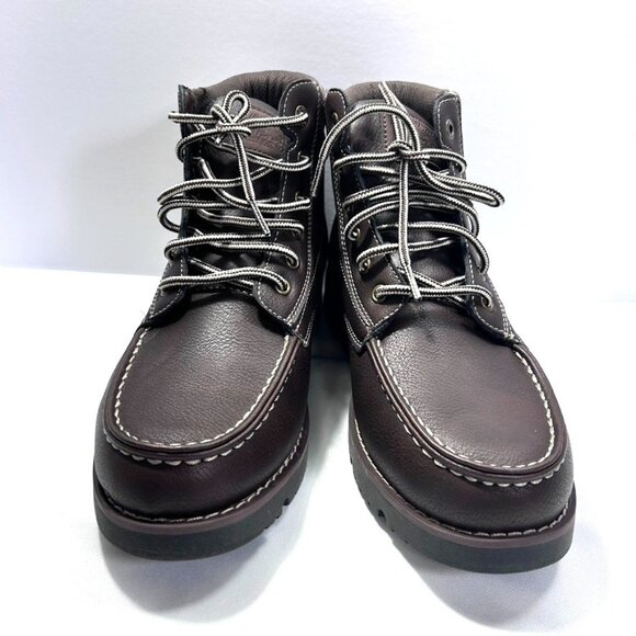 Levi's Men's Dean Boots Cushion Insole Rubber Outsole Brown US 9.5M - No Box - Picture 3 of 10